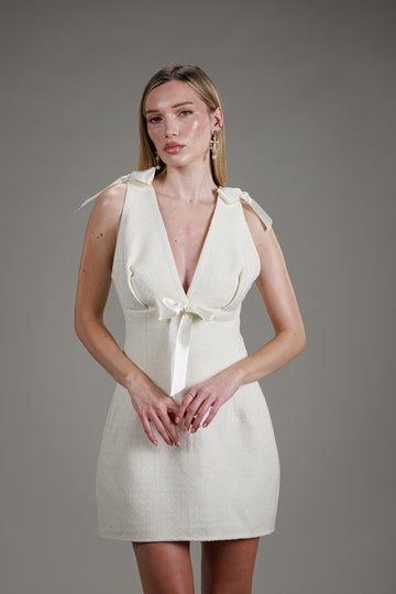 Pure Composure Bow Dress