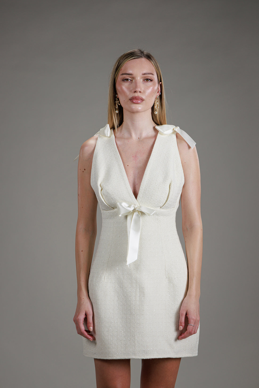 Pure Composure Bow Dress